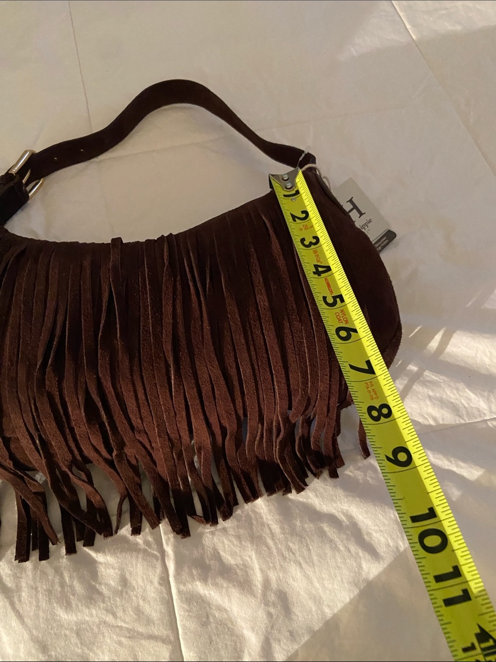 🤎Brown Suede Fringe Shoulder Bag🤎 - Picture 10 of 11